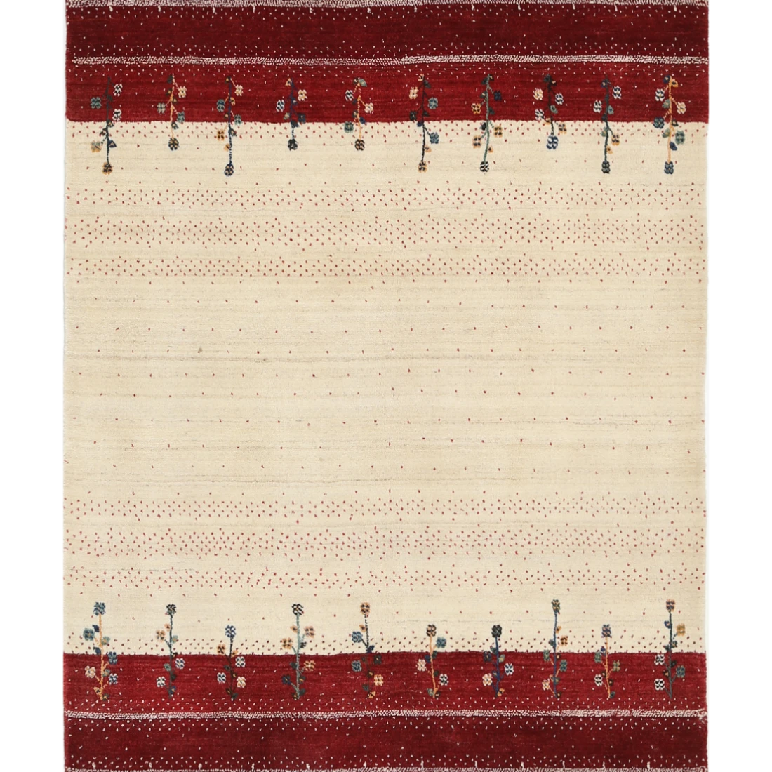 Hand Made Lori Wool Rug 4' 7" X 6' 5"