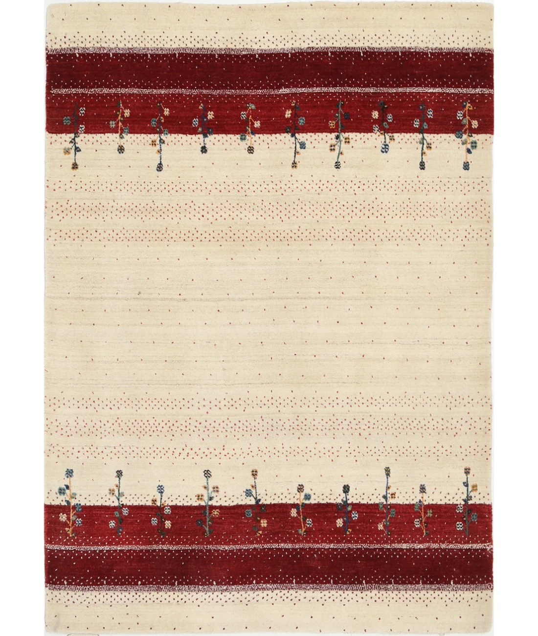 Hand Made Lori Wool Rug 4' 7" X 6' 5"