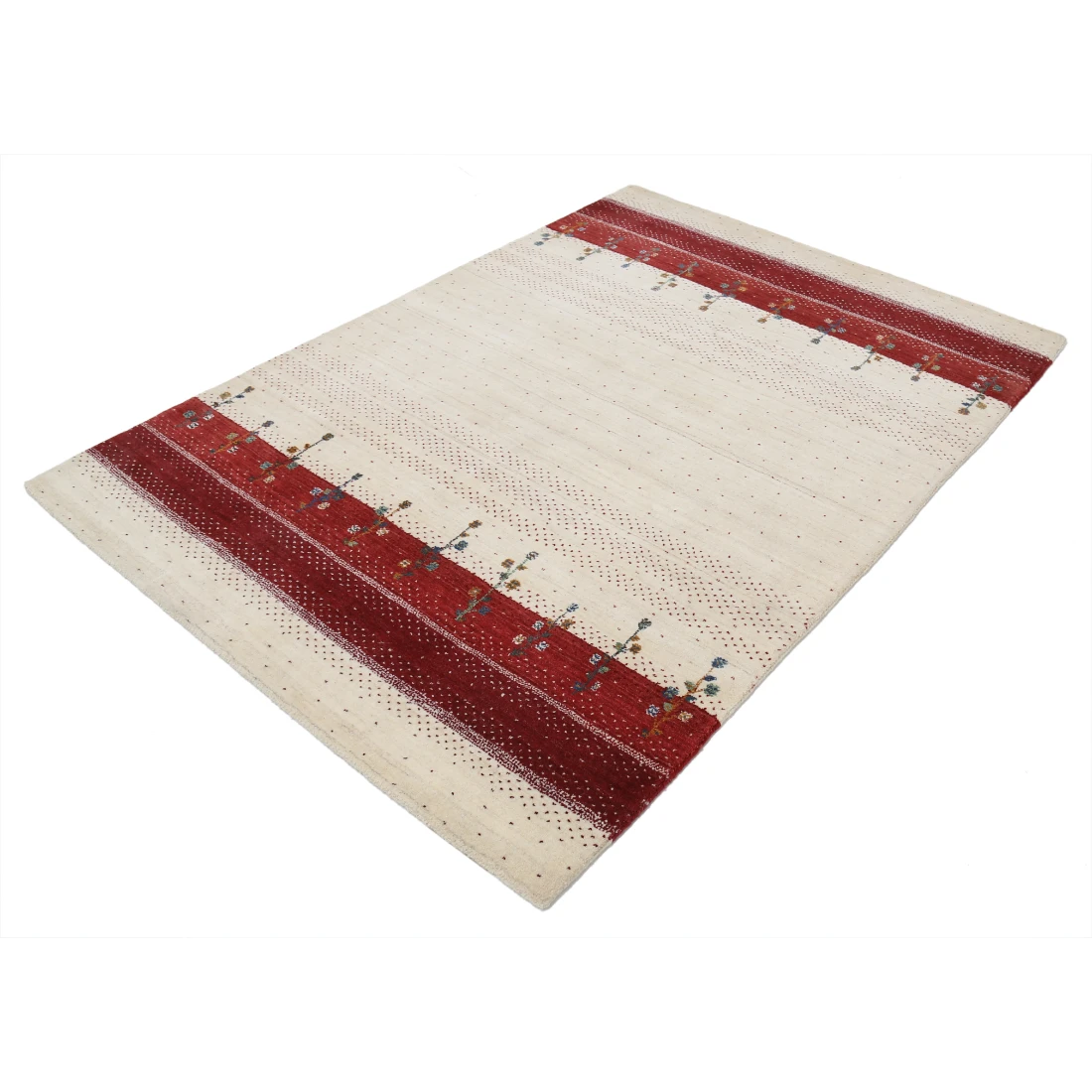 Hand Made Lori Wool Rug 4' 9" X 6' 6"