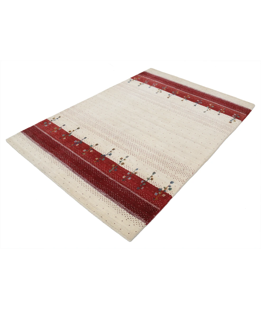 Hand Made Lori Wool Rug 4' 9" X 6' 6"