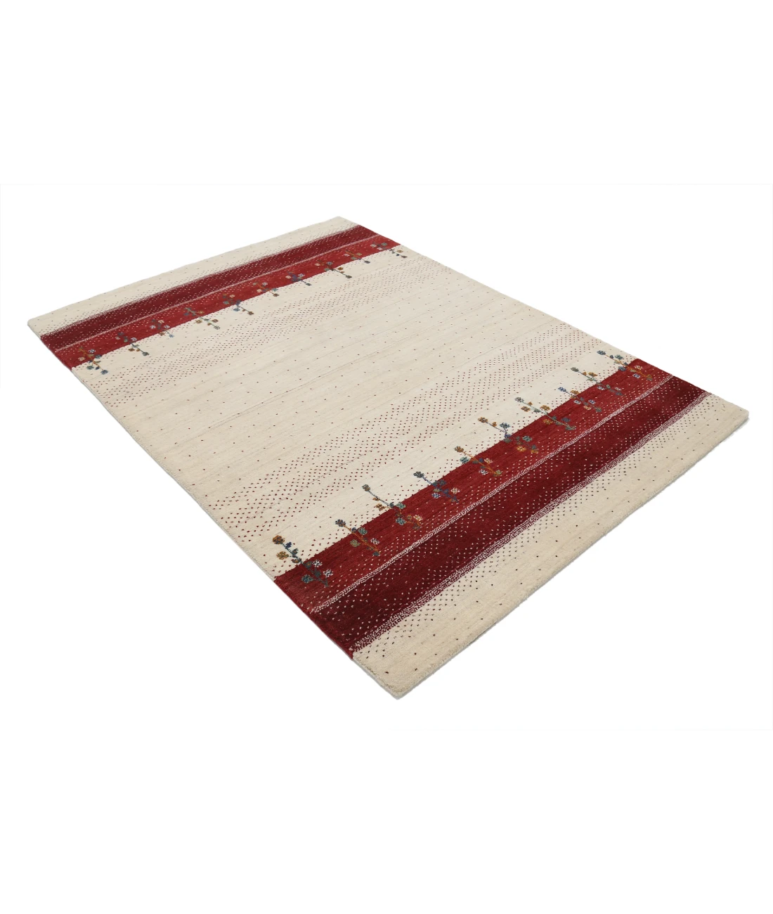 Hand Made Lori Wool Rug 4' 9" X 6' 6"