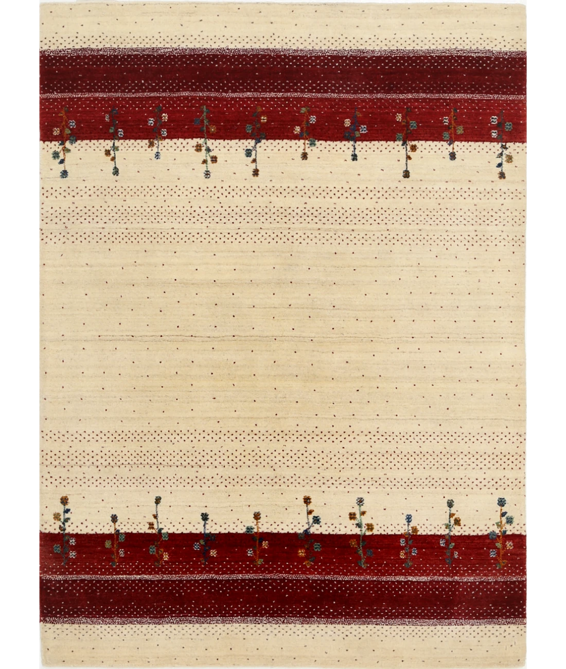 Hand Made Lori Wool Rug 4' 9" X 6' 6"