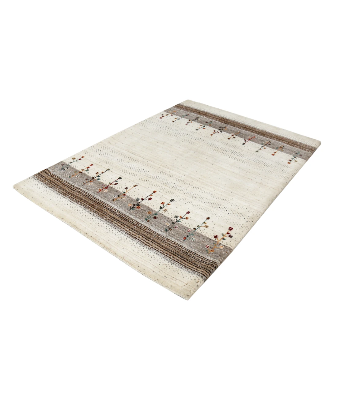 Hand Made Lori Wool Rug 4' 8" X 6' 5"