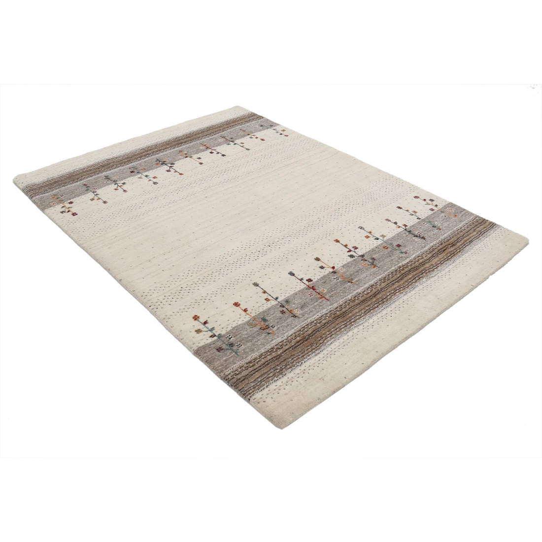 Hand Made Lori Wool Rug 4' 8" X 6' 5"
