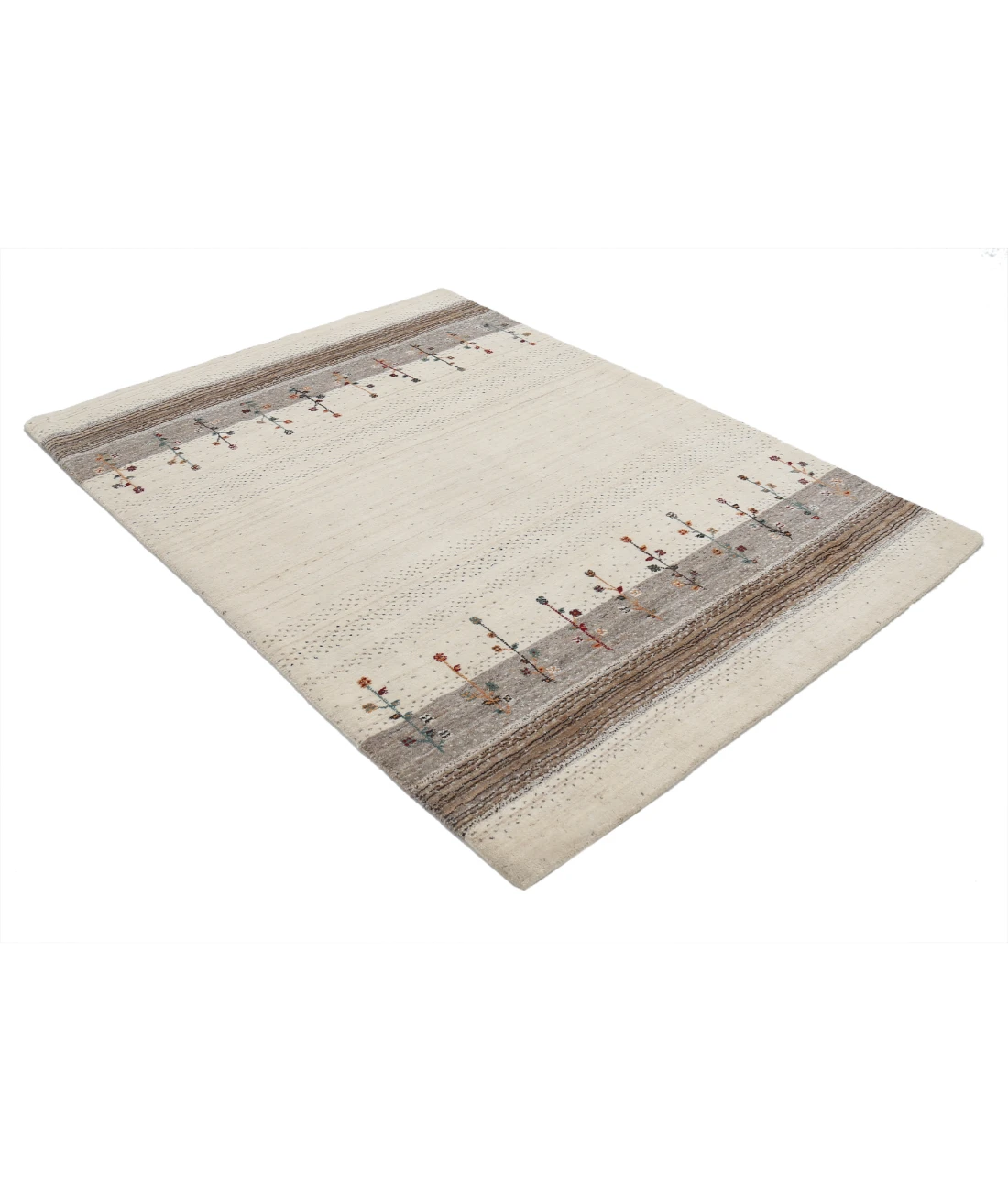 Hand Made Lori Wool Rug 4' 8" X 6' 5"