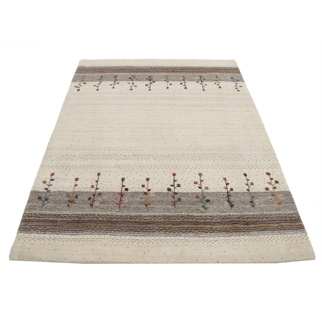 Hand Made Lori Wool Rug 4' 8" X 6' 5"