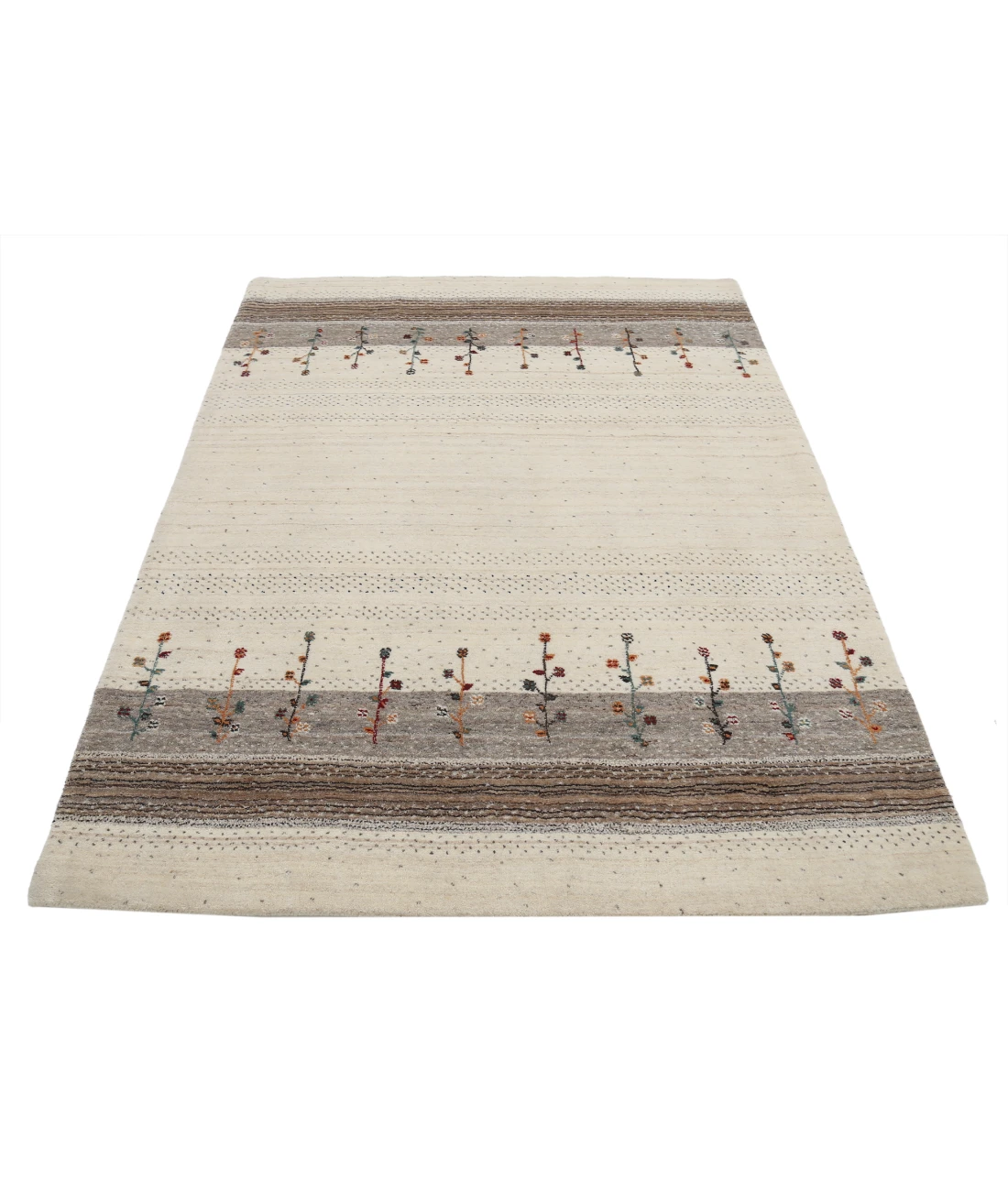 Hand Made Lori Wool Rug 4' 8" X 6' 5"