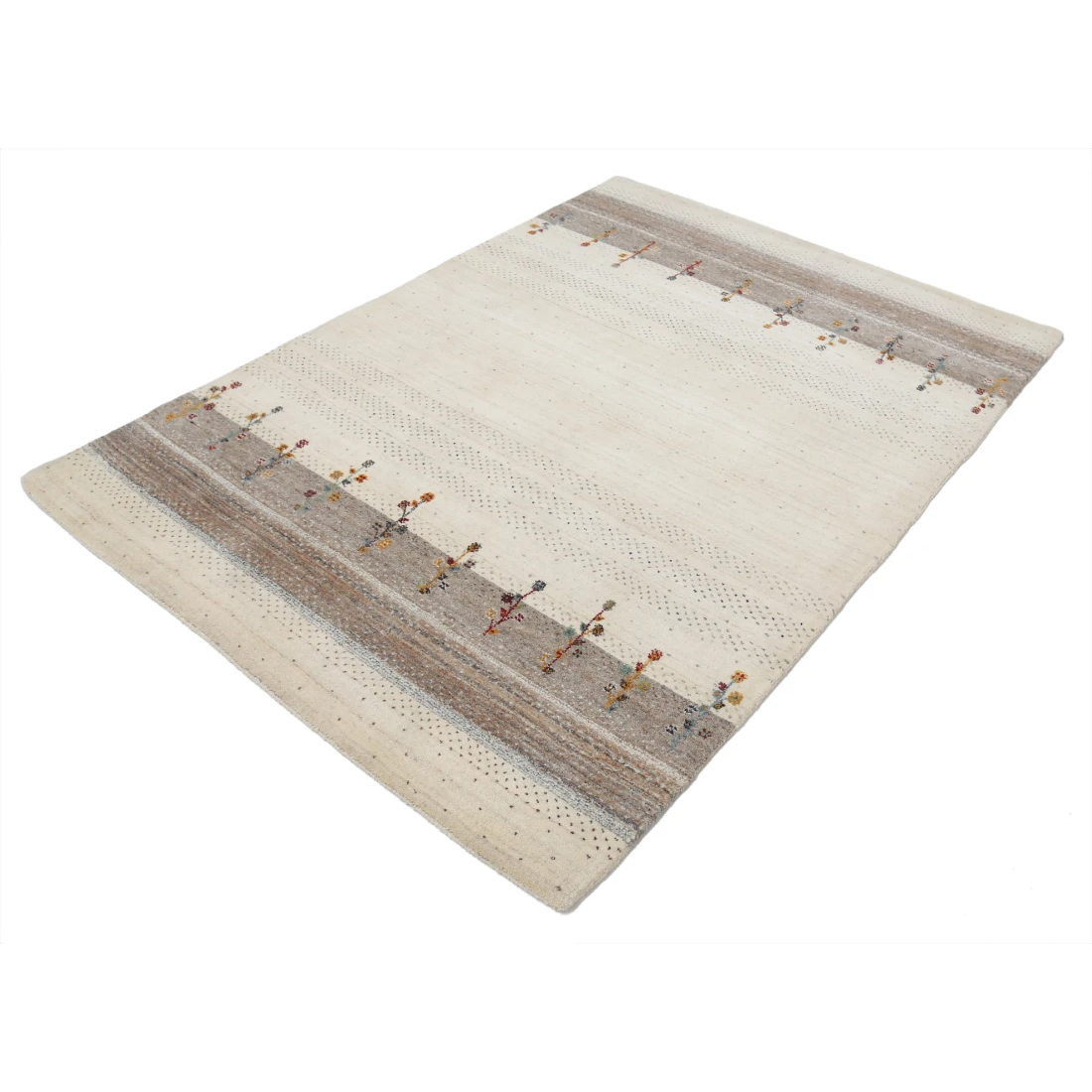 Hand Made Lori Wool Rug 4' 8" X 6' 5"