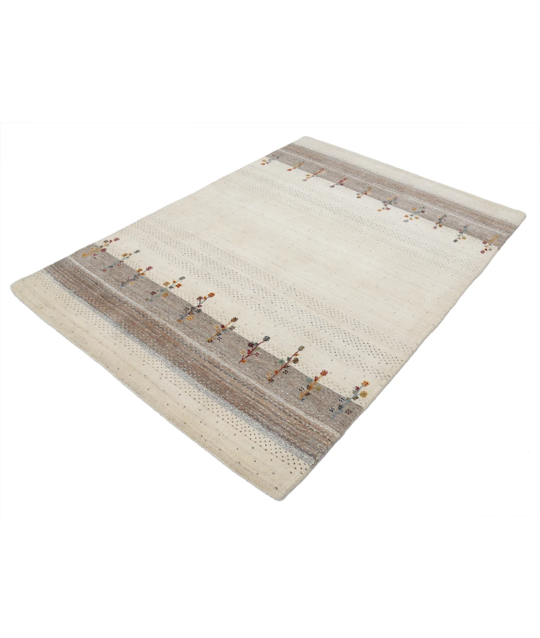 Hand Made Lori Wool Rug 4' 8" X 6' 5"