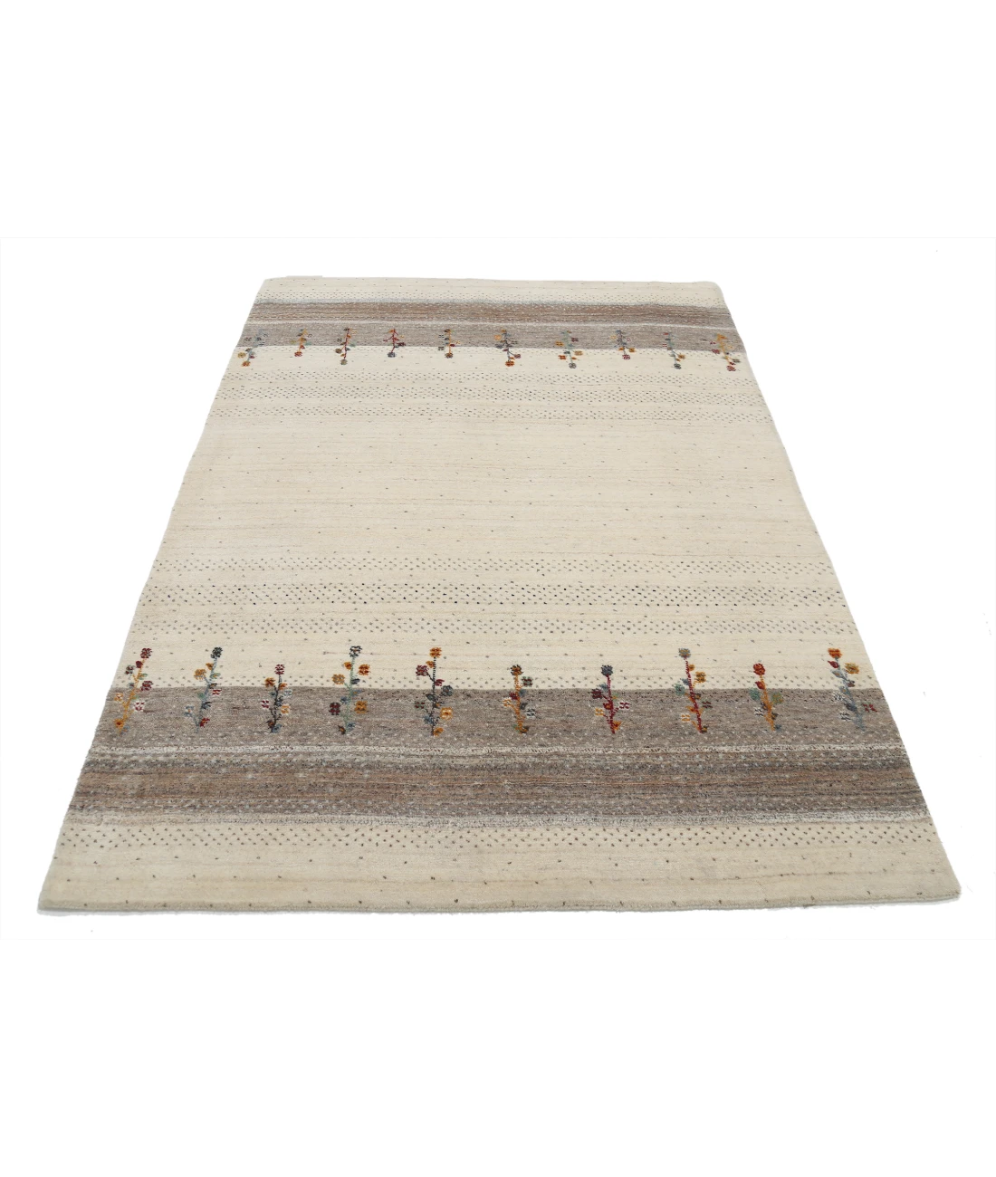 Hand Made Lori Wool Rug 4' 8" X 6' 5"