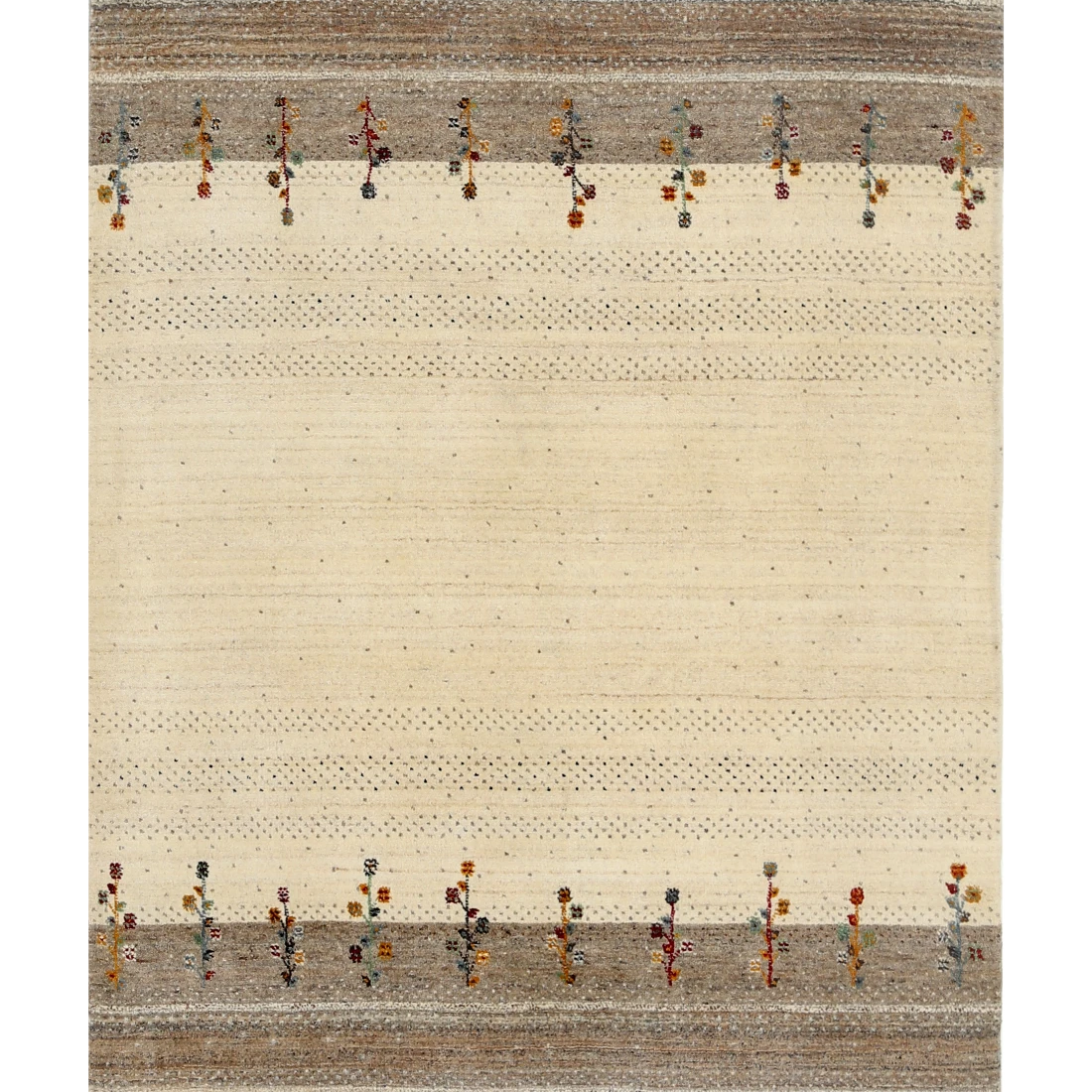 Hand Made Lori Wool Rug 4' 8" X 6' 5"