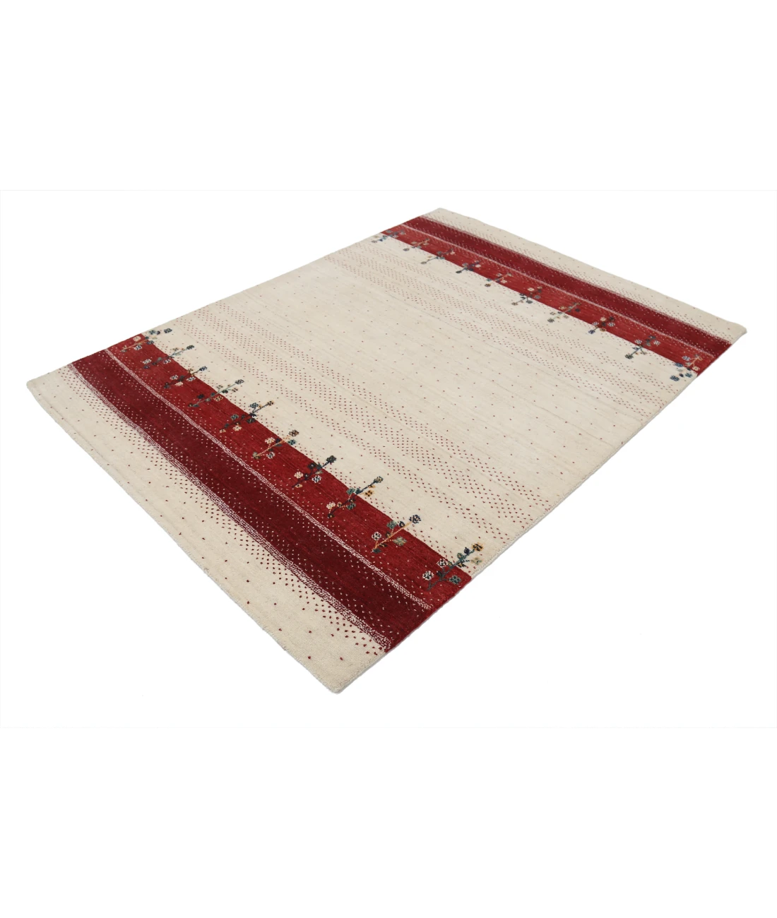 Hand Made Lori Wool Rug 4' 9" X 6' 6"