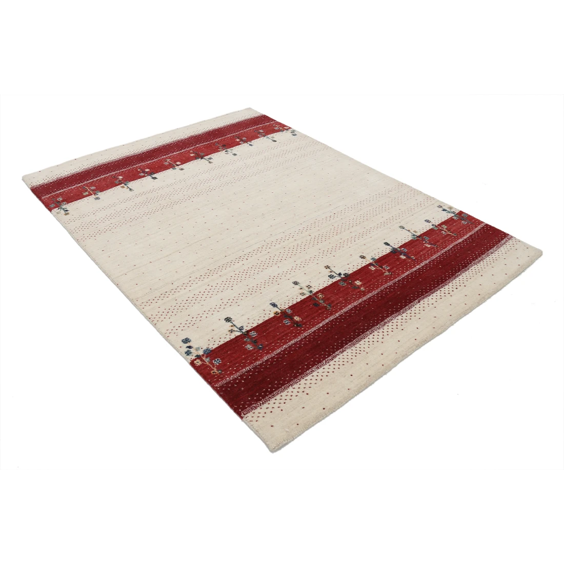 Hand Made Lori Wool Rug 4' 9" X 6' 6"