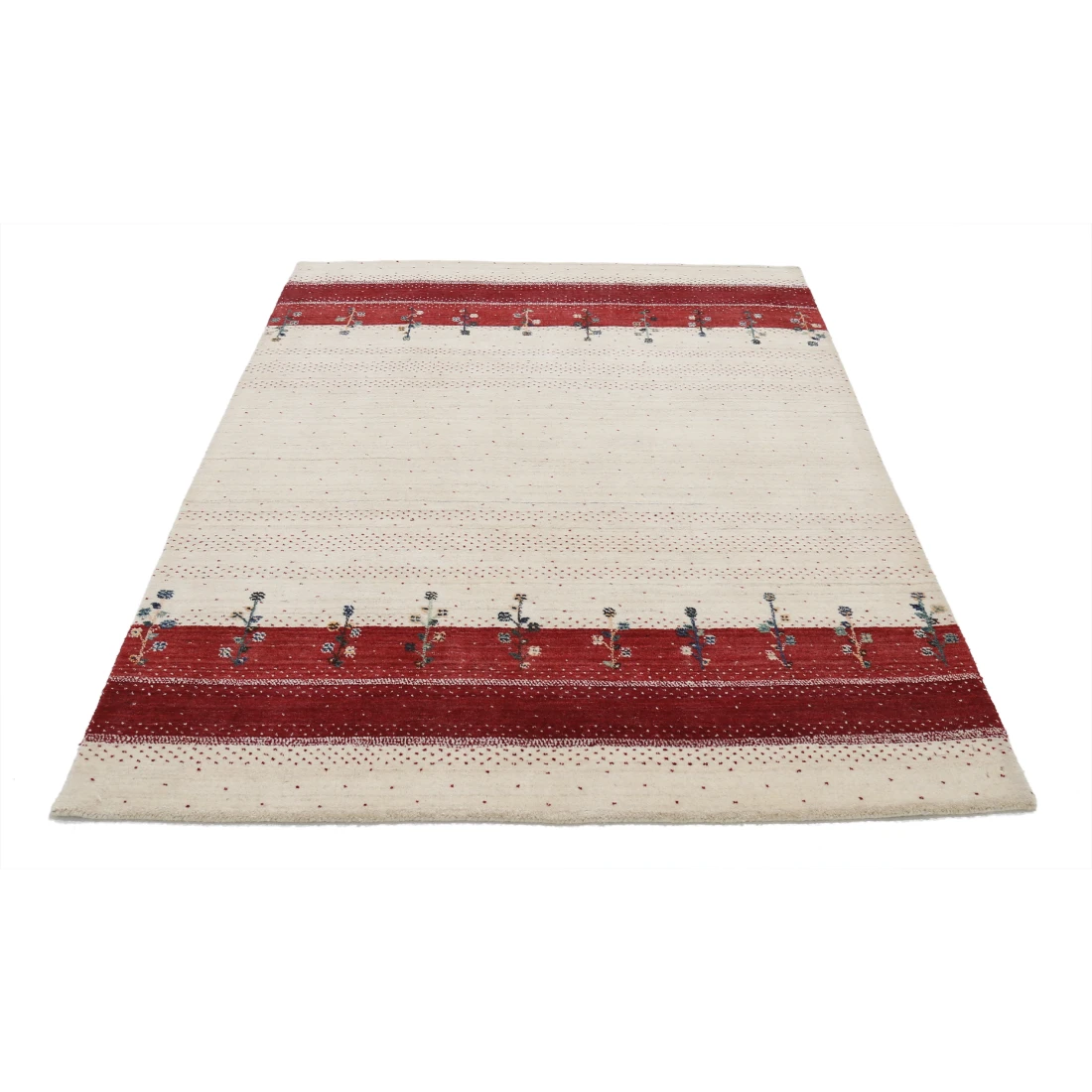 Hand Made Lori Wool Rug 4' 9" X 6' 6"