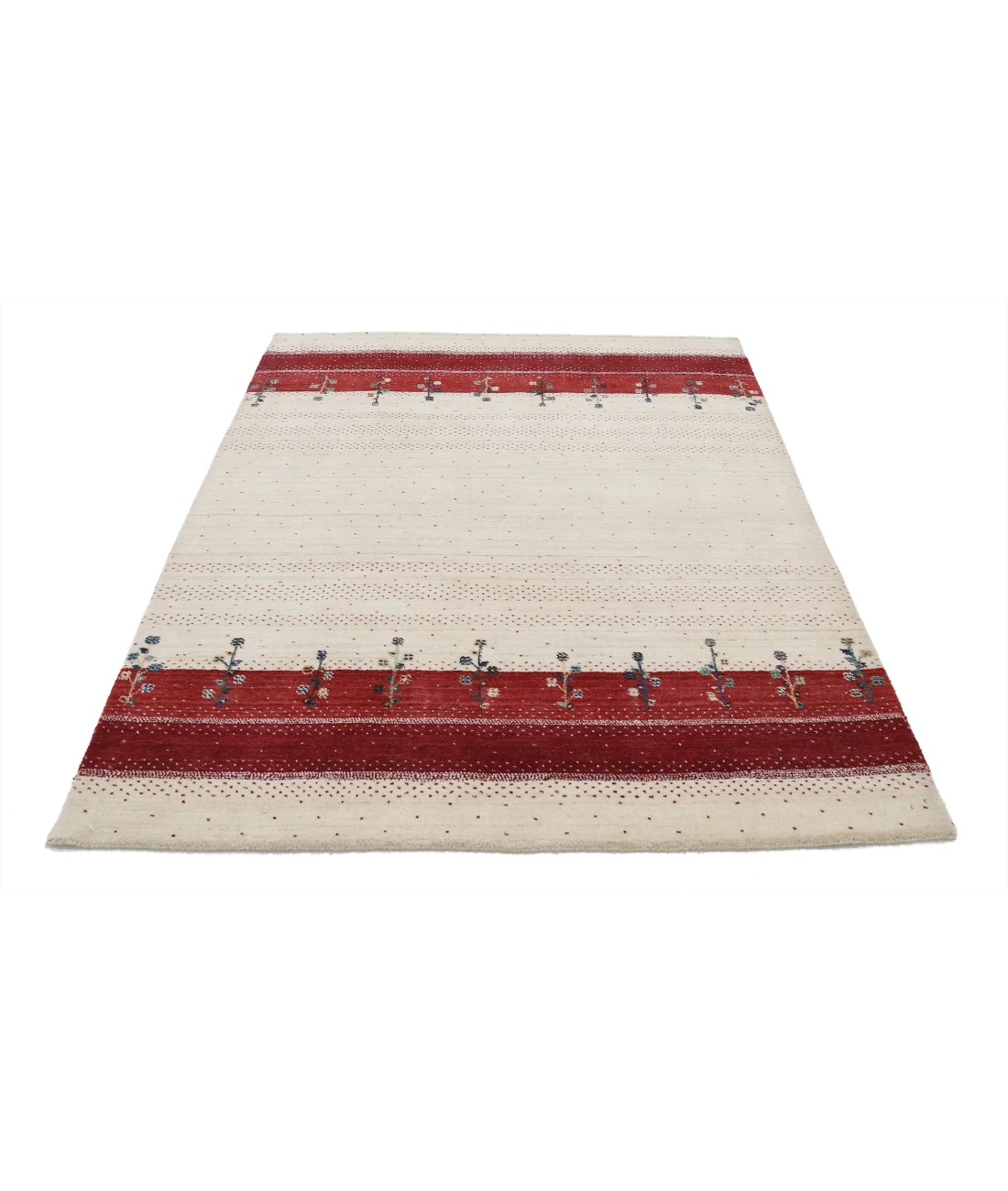Hand Made Lori Wool Rug 4' 9" X 6' 6"