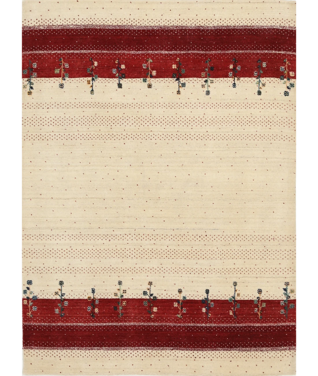 Hand Made Lori Wool Rug 4' 9" X 6' 6"
