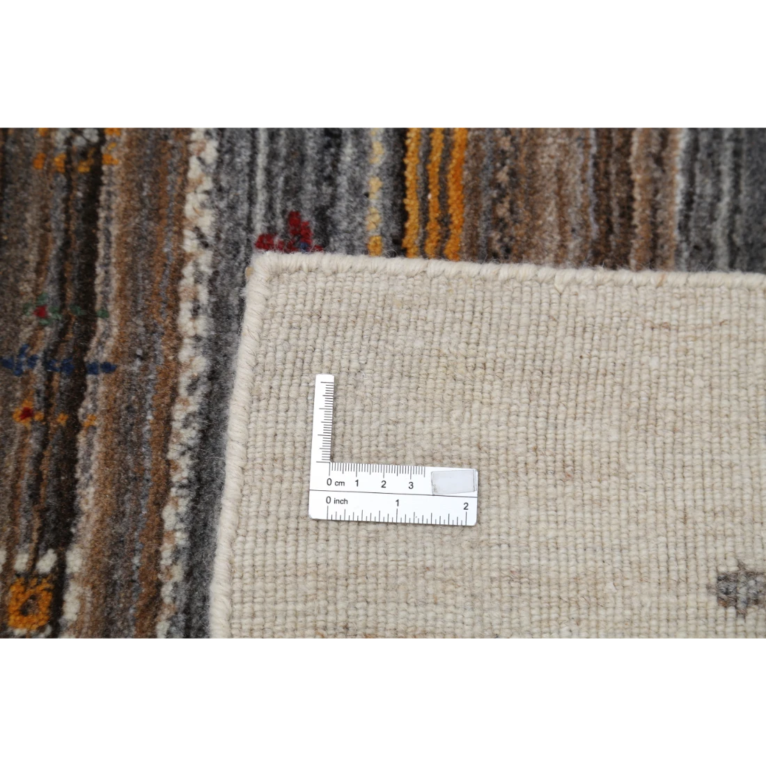 Hand Made Lori Wool Rug 4' 0" X 5' 10"