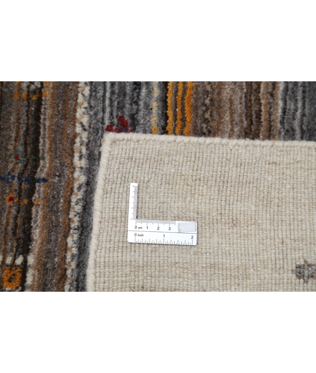 Hand Made Lori Wool Rug 4' 0" X 5' 10" 4' 0" X 5' 10" (122 X 178) / Ivory / Ivory