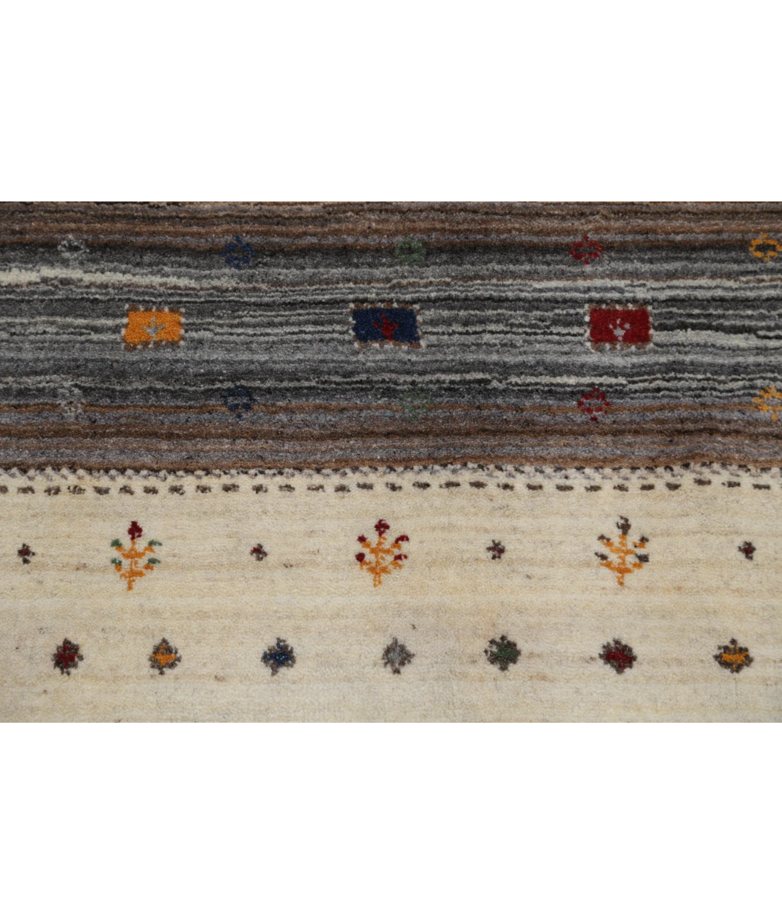 Hand Made Lori Wool Rug 4' 1" X 5' 11"