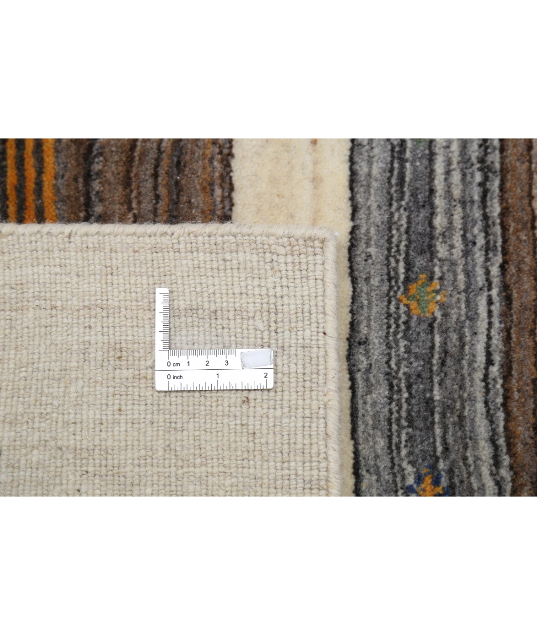 Hand Made Lori Wool Rug 4' 1" X 5' 11"