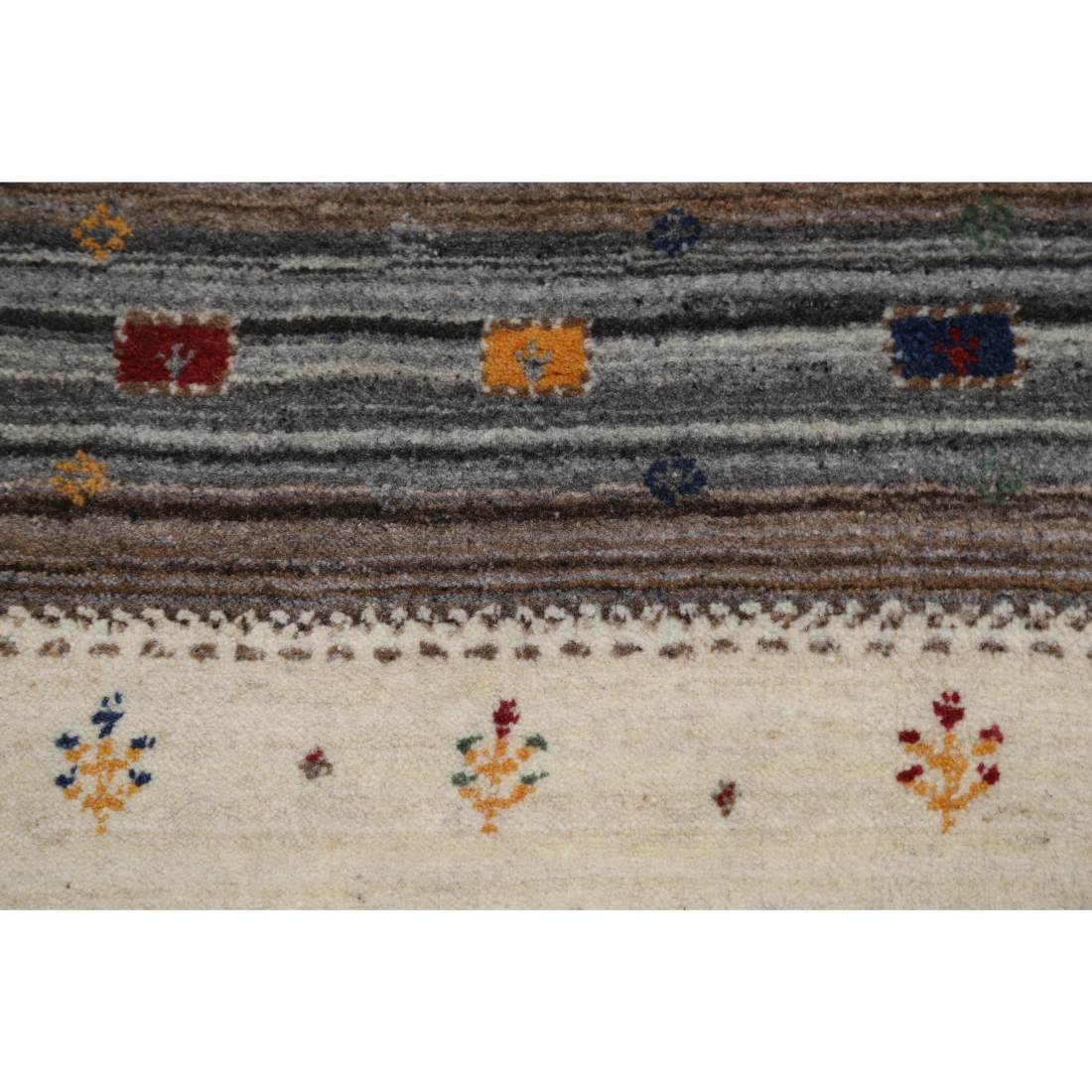 Hand Made Lori Wool Rug 4' 0" X 5' 10"