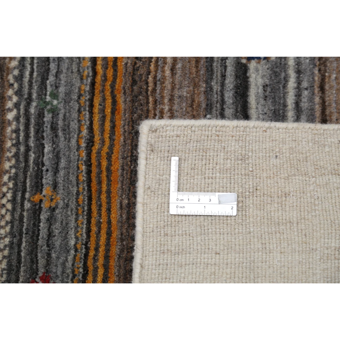 Hand Made Lori Wool Rug 4' 0" X 5' 10"