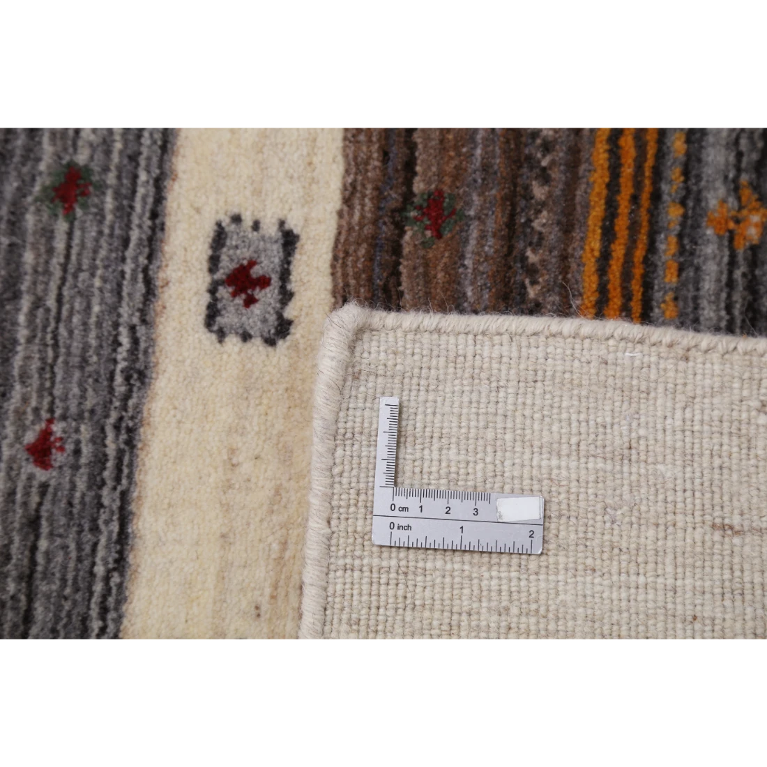 Hand Made Lori Wool Rug 4' 0" X 5' 10"