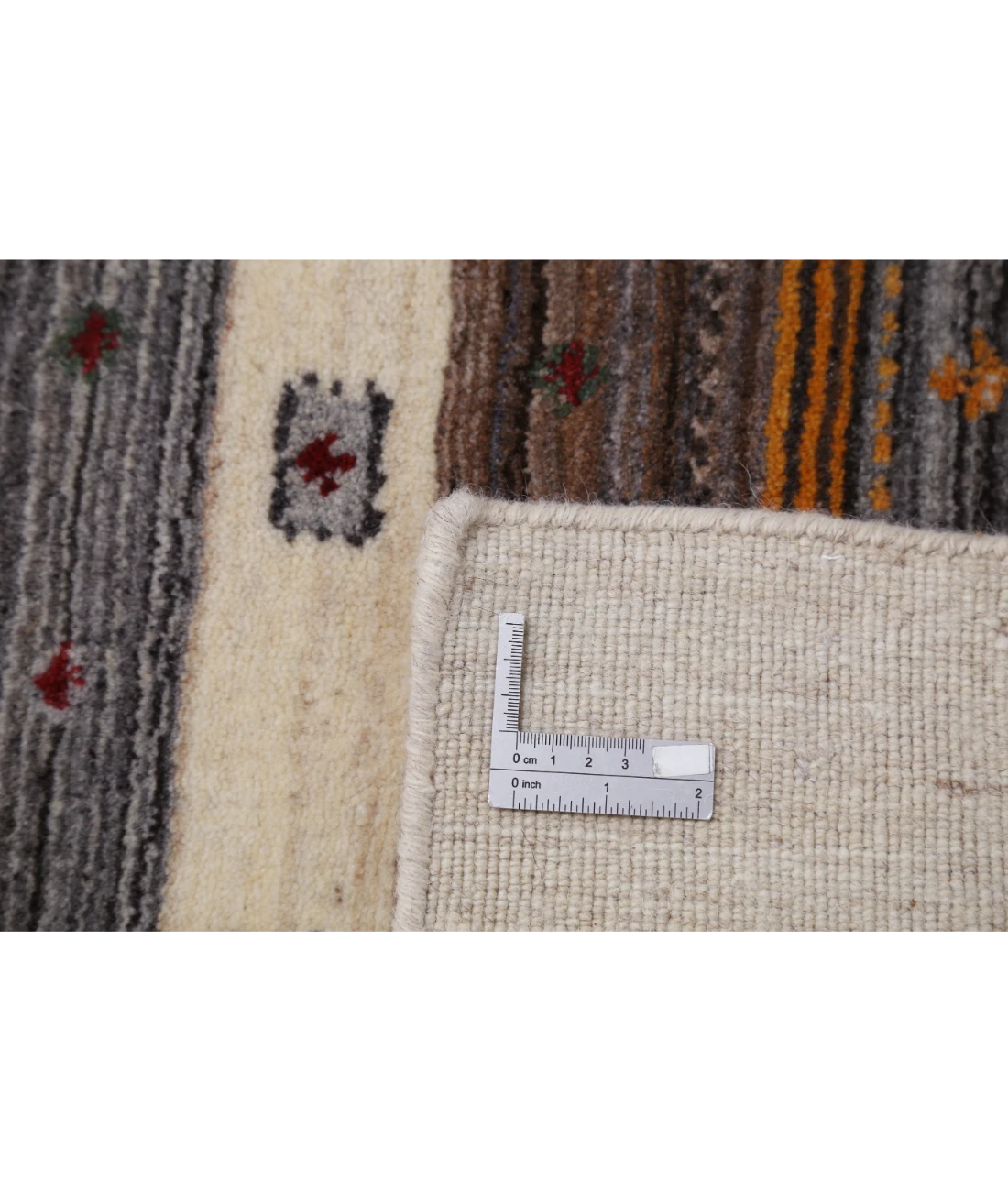 Hand Made Lori Wool Rug 4' 0" X 5' 10"