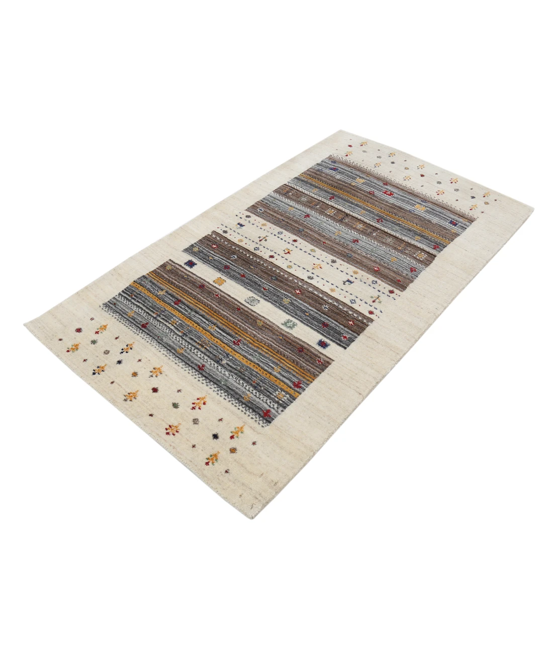 Hand Made Lori Wool Rug 3' 0" X 5' 3"