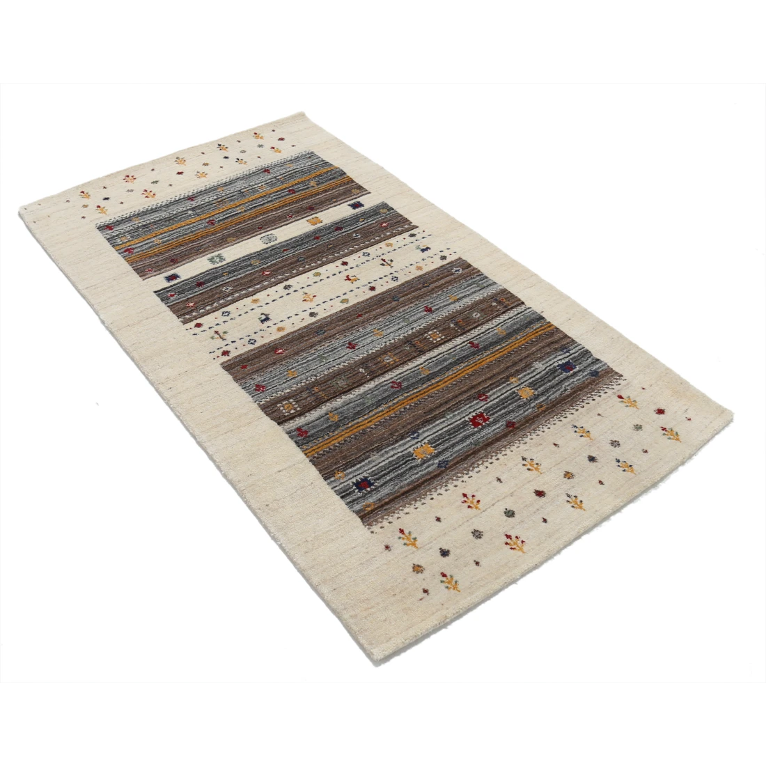 Hand Made Lori Wool Rug 3' 0" X 5' 3"