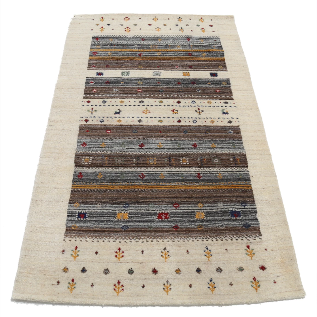 Hand Made Lori Wool Rug 3' 0" X 5' 3"