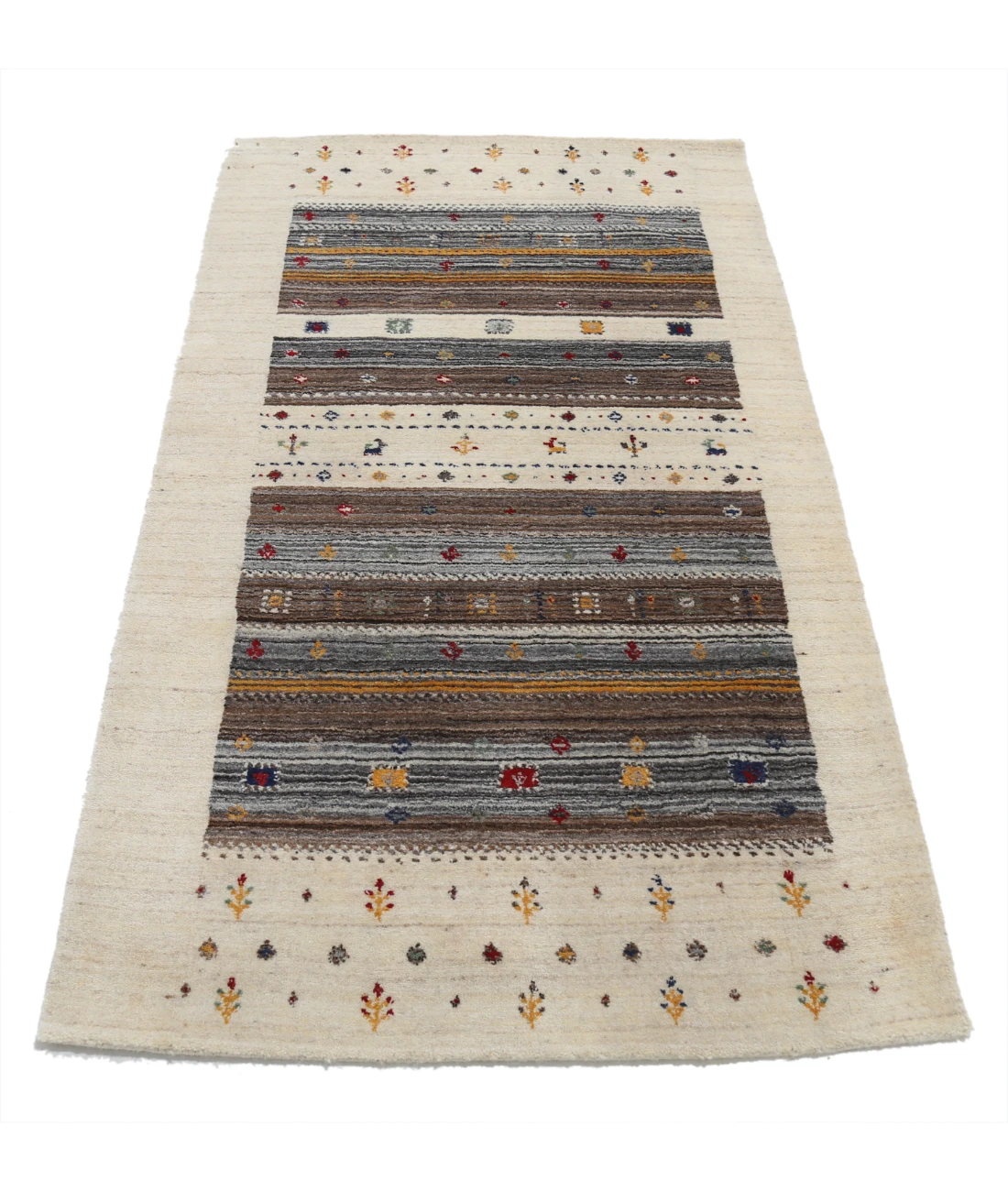 Hand Made Lori Wool Rug 3' 0" X 5' 3"