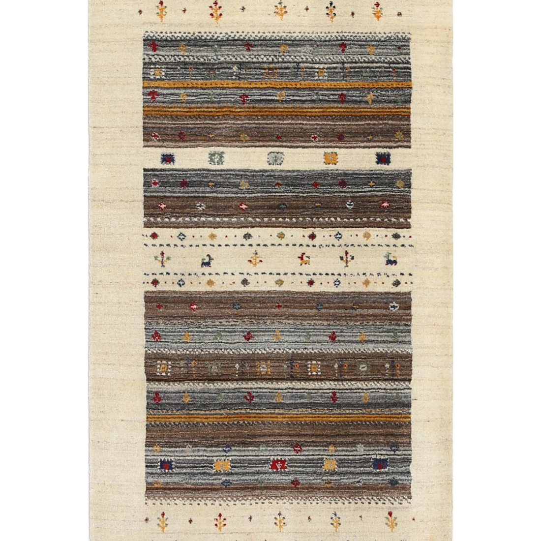 Hand Made Lori Wool Rug 3' 0" X 5' 3"