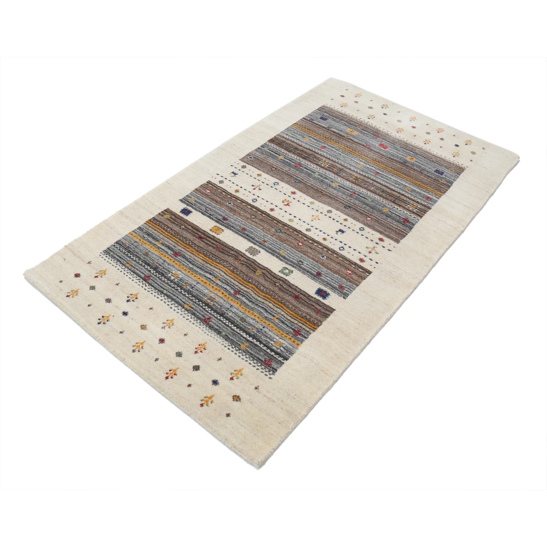 Hand Made Lori Wool Rug 3' 0" X 5' 3"