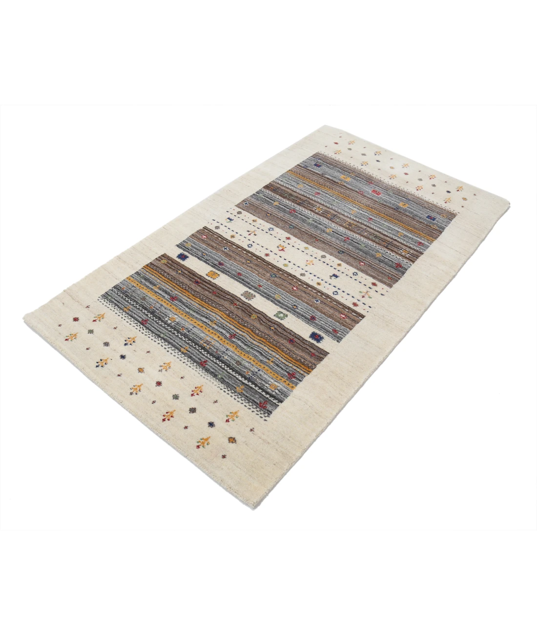 Hand Made Lori Wool Rug 3' 0" X 5' 3"