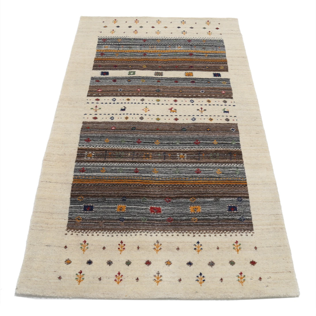 Hand Made Lori Wool Rug 3' 0" X 5' 3"