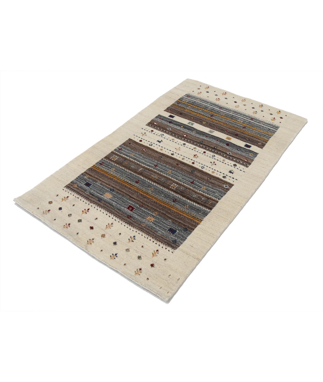 Hand Made Lori Wool Rug 3' 0" X 5' 2"