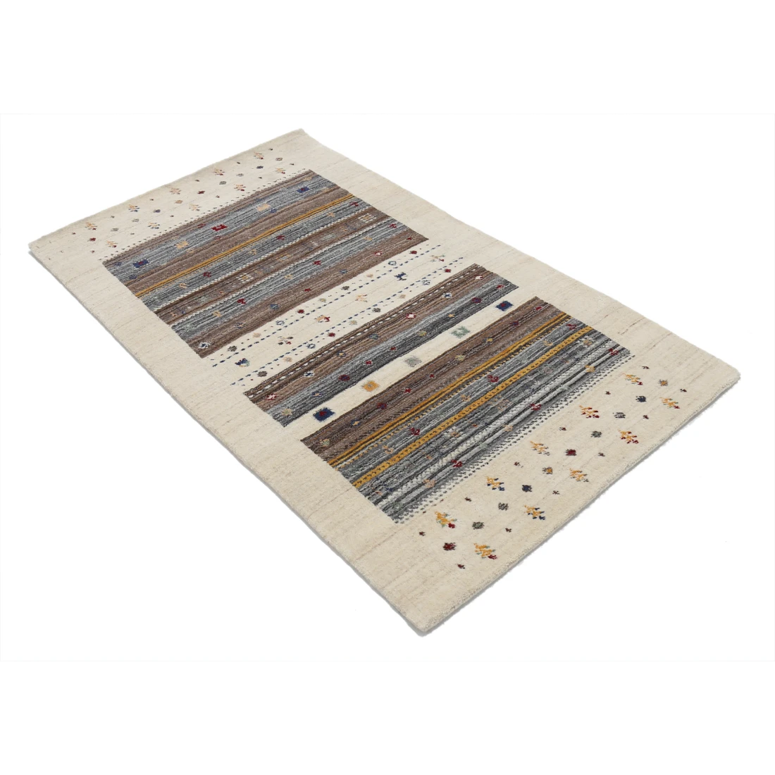 Hand Made Lori Wool Rug 3' 0" X 5' 2"