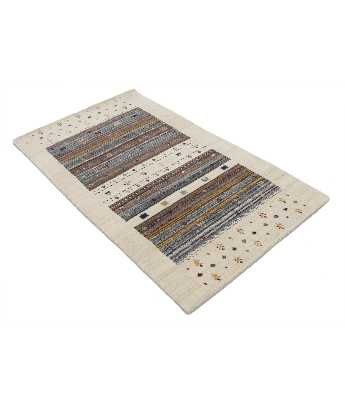 Hand Made Lori Wool Rug 3' 0" X 5' 2"