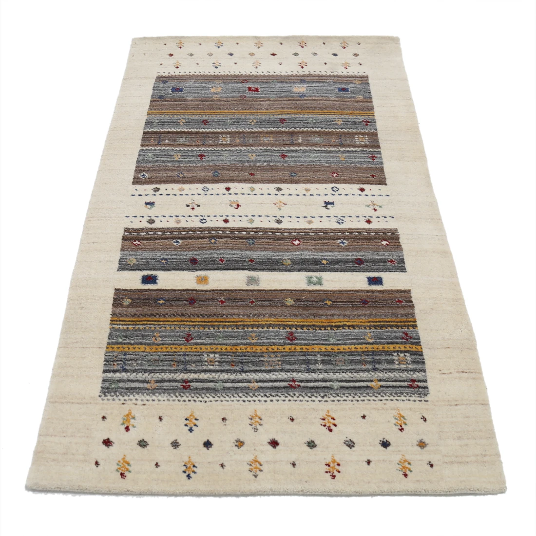 Hand Made Lori Wool Rug 3' 0" X 5' 2"