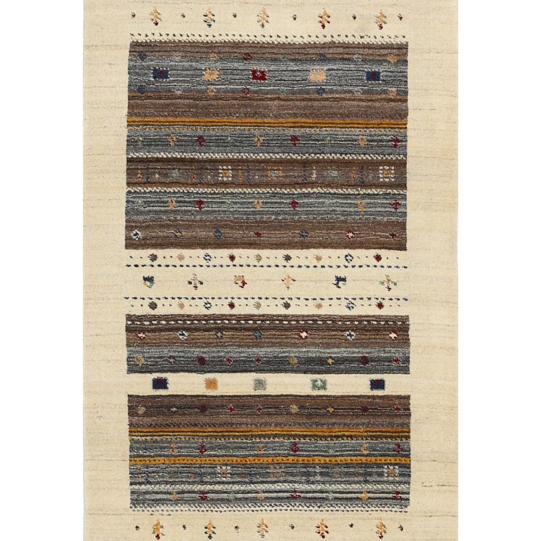 Hand Made Lori Wool Rug 3' 0" X 5' 2"