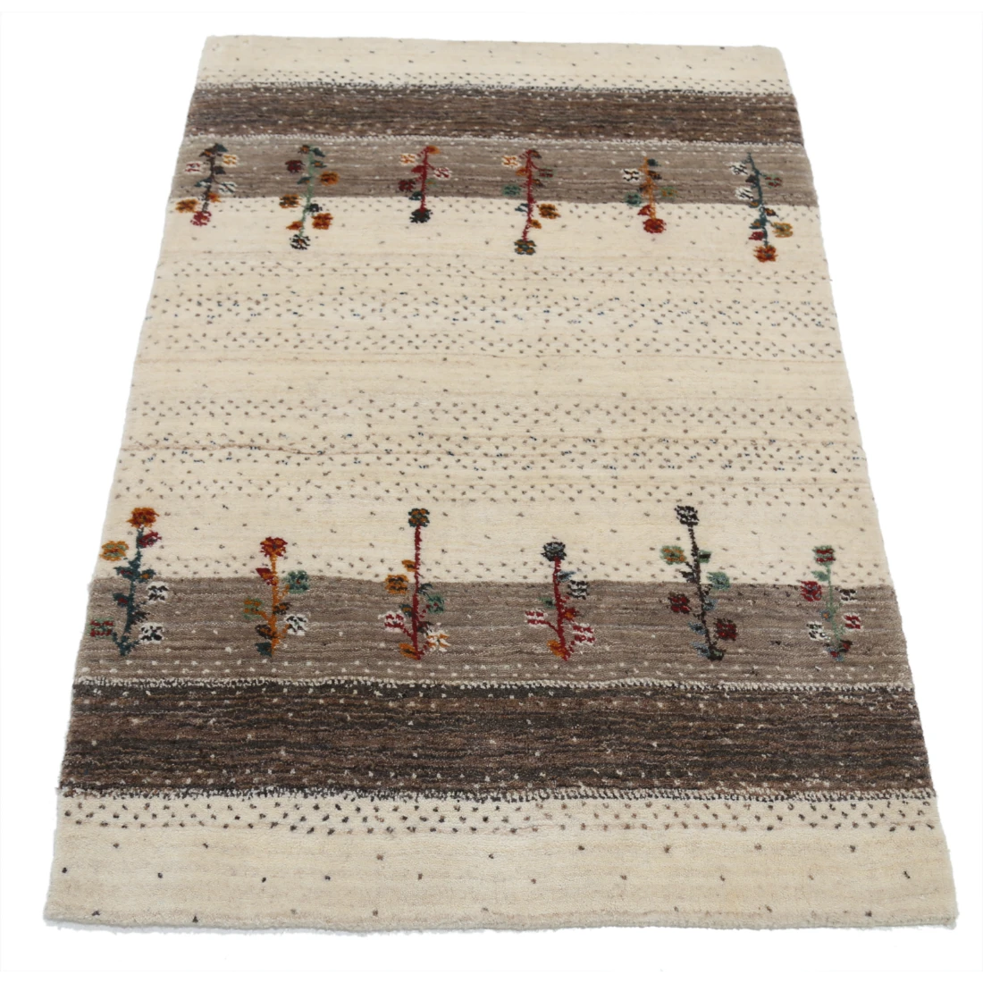 Hand Made Lori Wool Rug 2' 9" X 3' 11"
