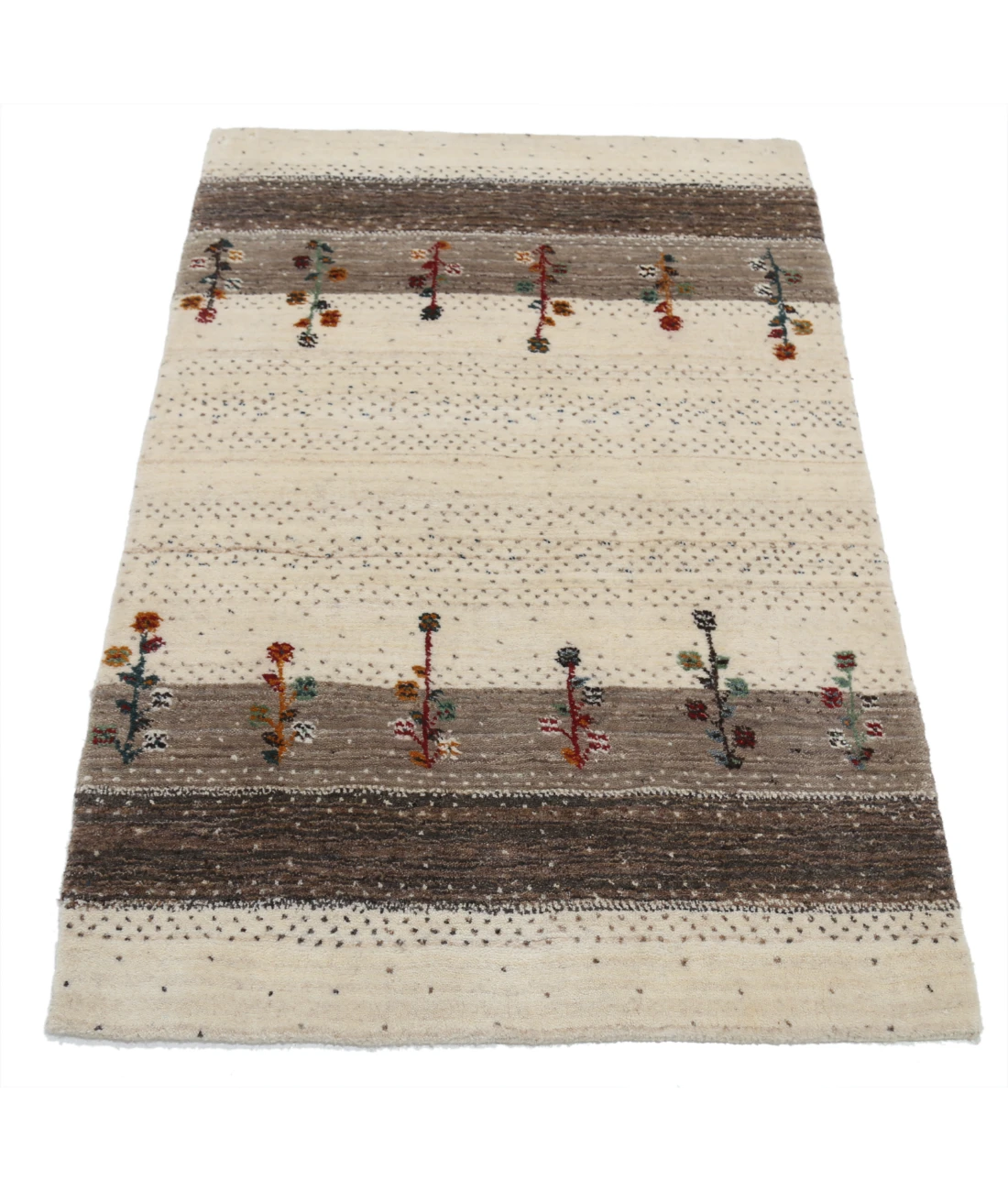 Hand Made Lori Wool Rug 2' 9" X 3' 11"