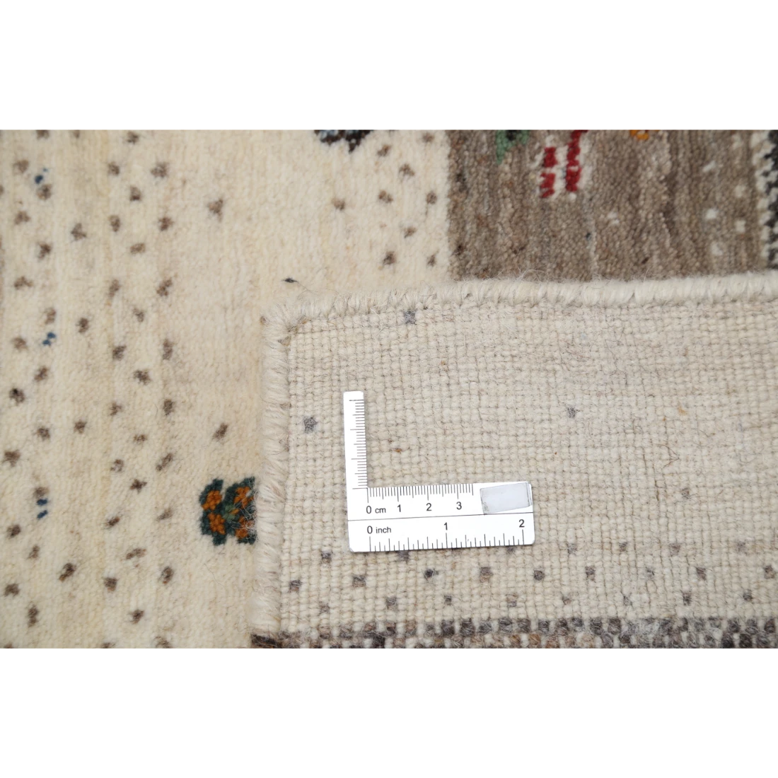 Hand Made Lori Wool Rug 2' 9" X 3' 11"