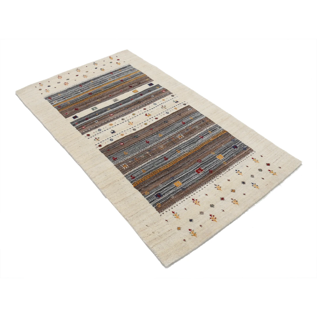 Hand Made Lori Wool Rug 3' 0" X 5' 3"