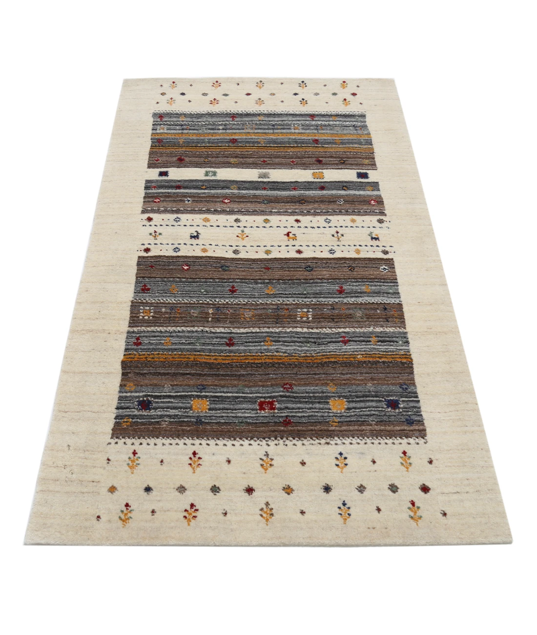 Hand Made Lori Wool Rug 3' 0" X 5' 3"