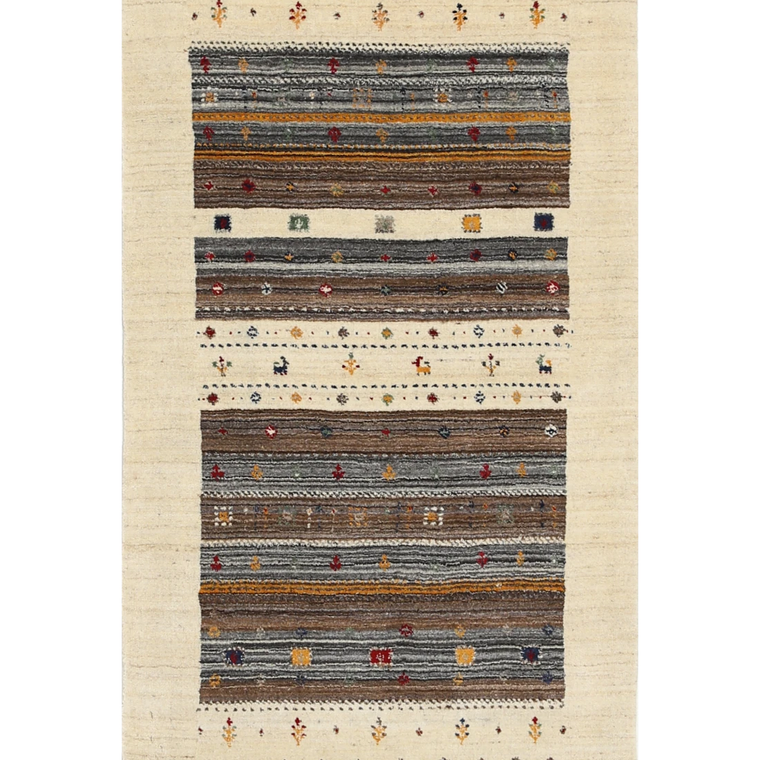 Hand Made Lori Wool Rug 3' 0" X 5' 3"