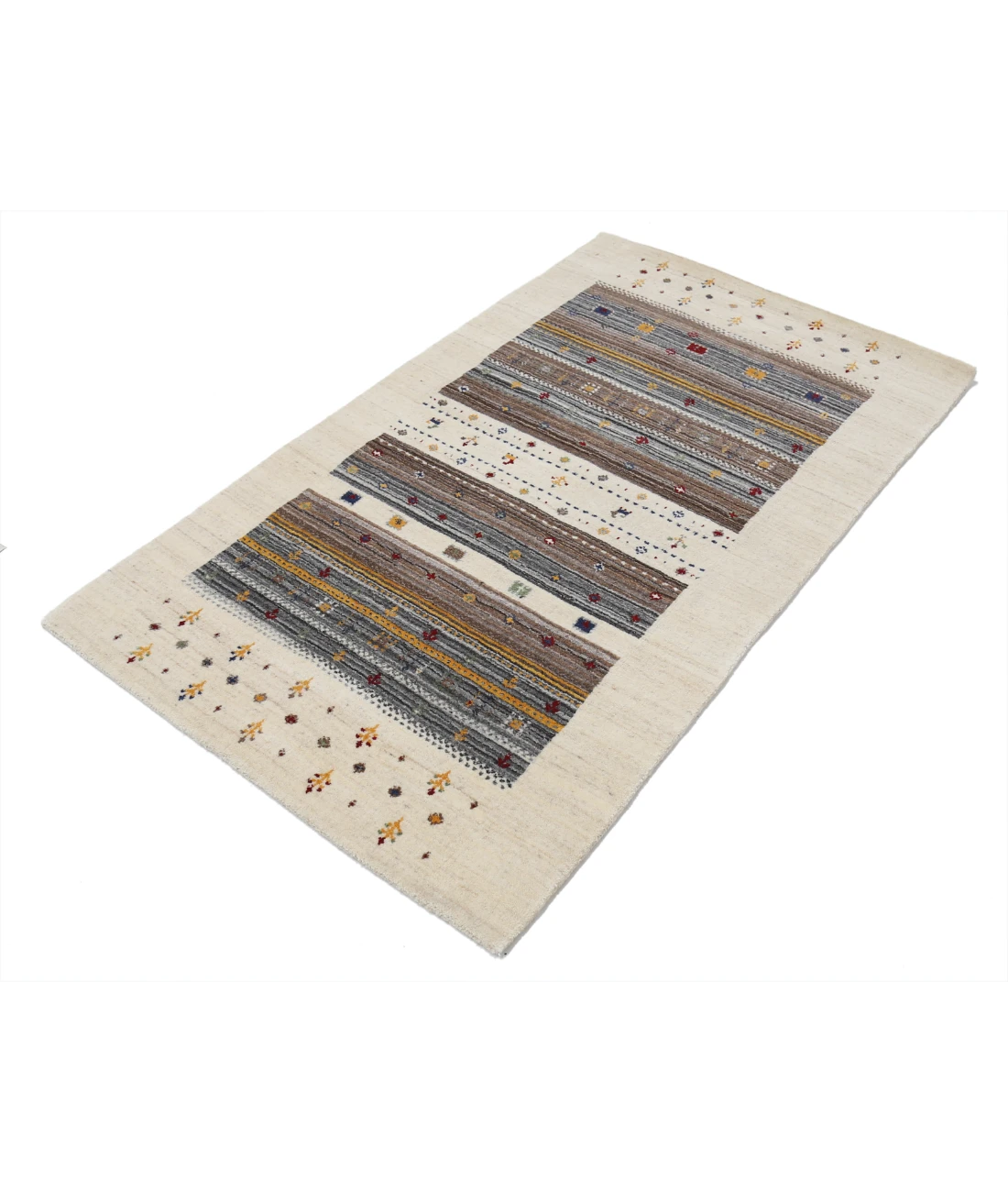 Hand Made Lori Wool Rug 3' 0" X 5' 2"