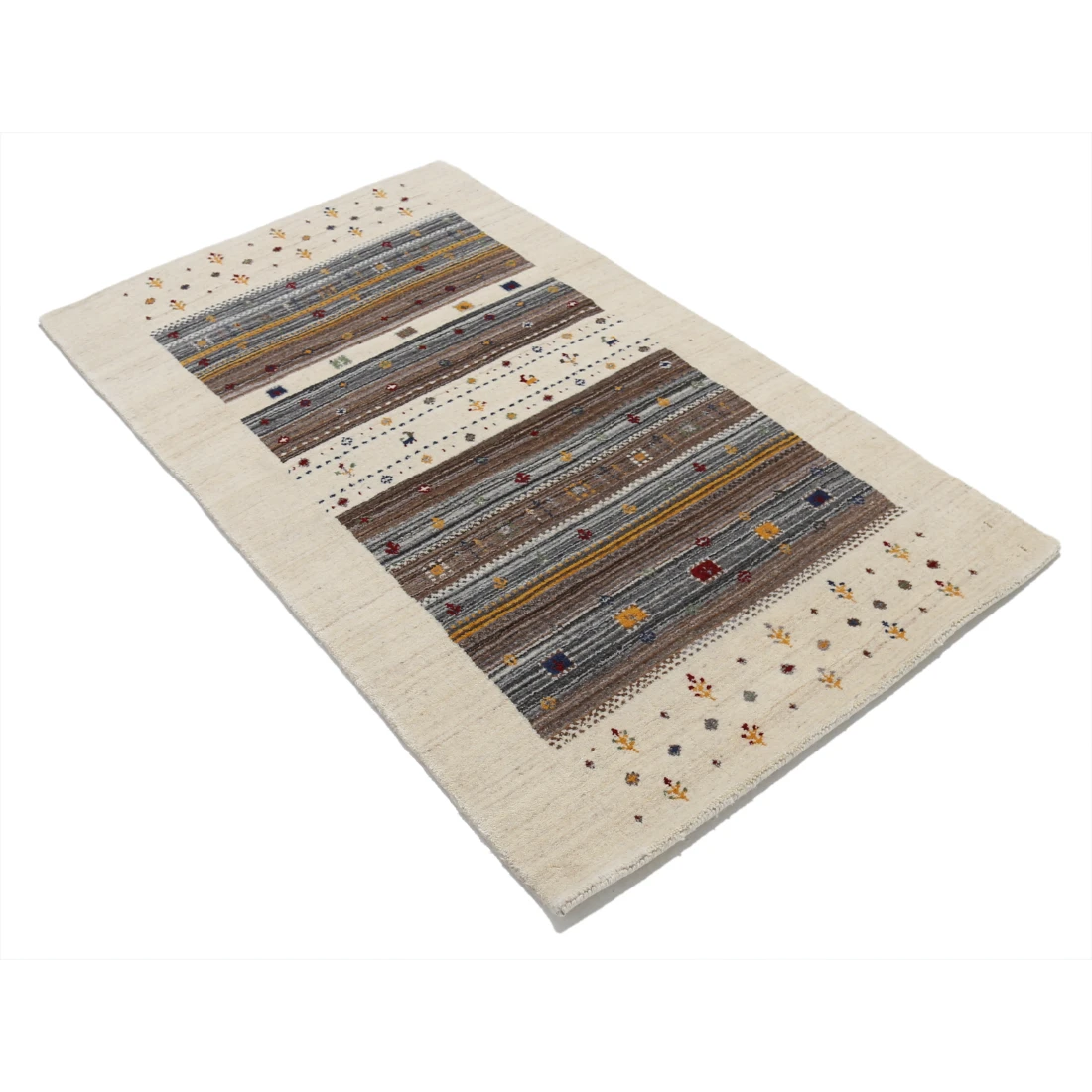 Hand Made Lori Wool Rug 3' 0" X 5' 2"