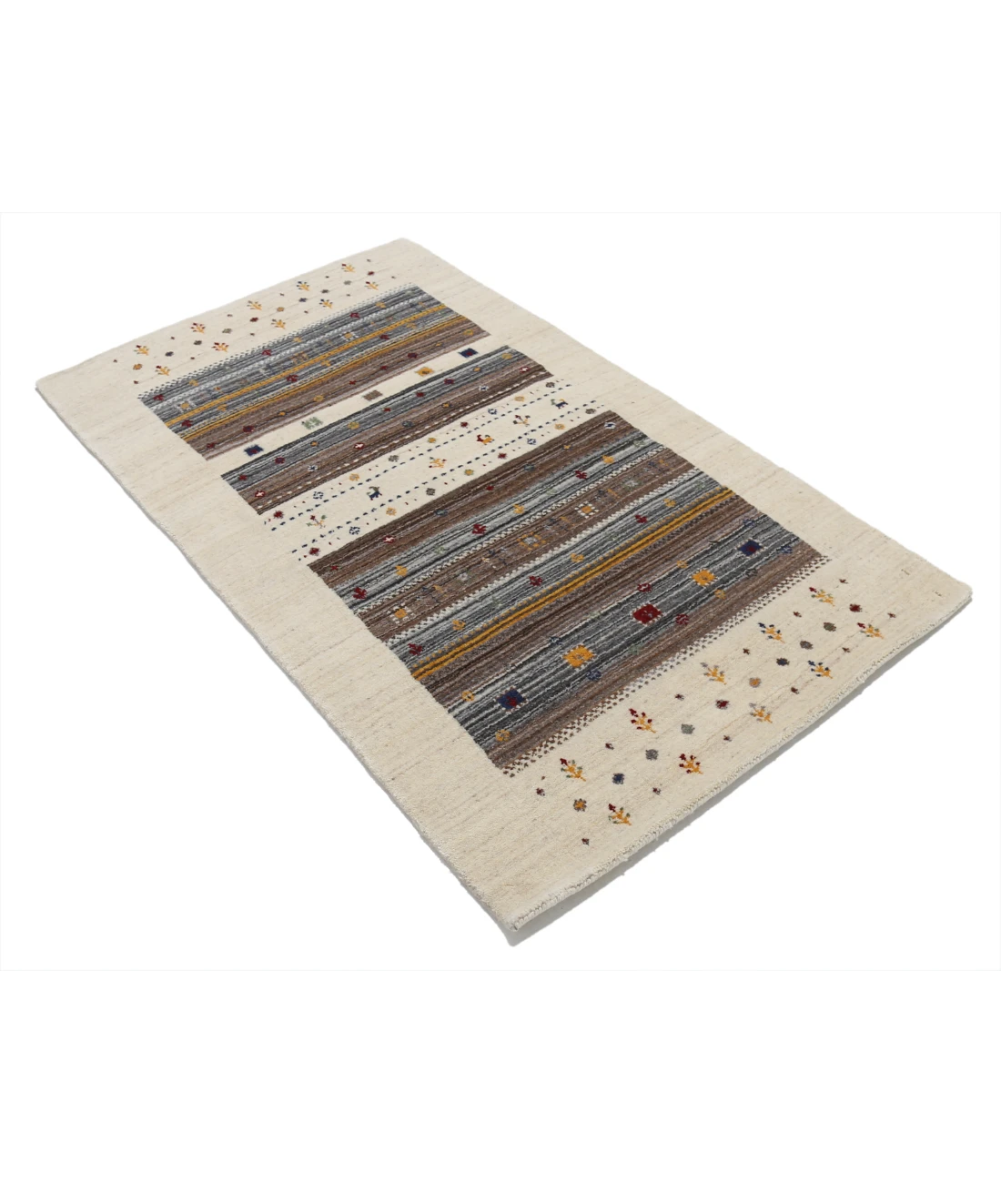 Hand Made Lori Wool Rug 3' 0" X 5' 2"